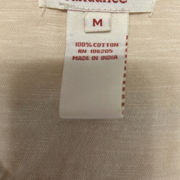 Sundance beaded embroidered Boho cotton top size m oversized - Picture 8 of 8